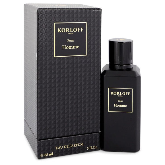 Korloff Pour Homme by Korloff Eau De Parfum Spray 3 oz for Men