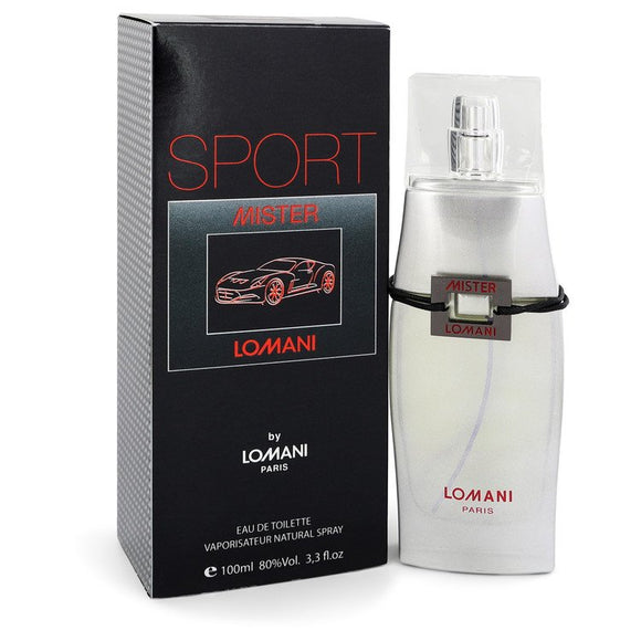Mister Lomani Sport by Lomani Eau De Toilette Spray 3.3 oz for Men