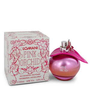 Lomani Pink Orchid by Lomani Eau De Parfum Spray 3.3 oz for Women