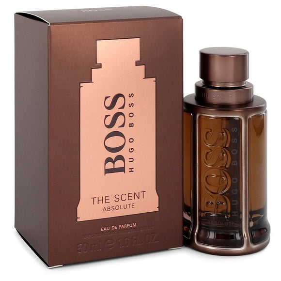 Boss The Scent Absolute by Hugo Boss Eau De Parfum Spray 1.6 oz for Men