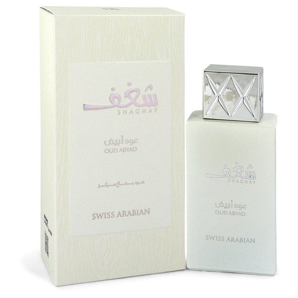 Shaghaf Oud Abyad by Swiss Arabian Eau De Parfum Spray (Unisex) 2.5 oz for Men