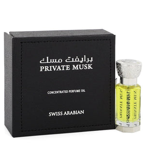 Swiss Arabian Private Musk by Swiss Arabian Concentrated Perfume Oil (Unisex) 0.4 oz for Women