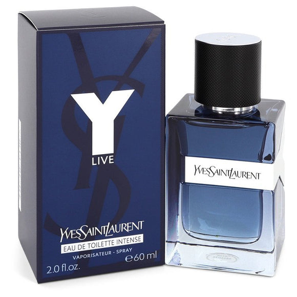 Y Live Intense by Yves Saint Laurent Eau De Toilette Spray 2 oz for Men