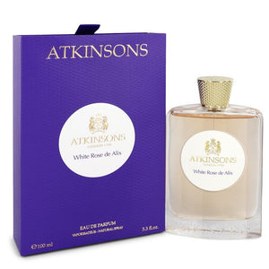 White Rose De Alix by Atkinsons Eau De Parfum Spray 3.3 oz for Women