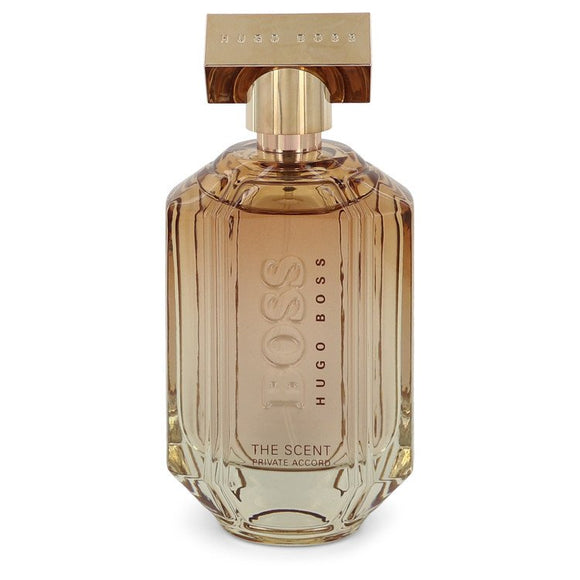 Boss The Scent Private Accord by Hugo Boss Eau De Parfum Spray (unboxed) 3.3 oz  for Women
