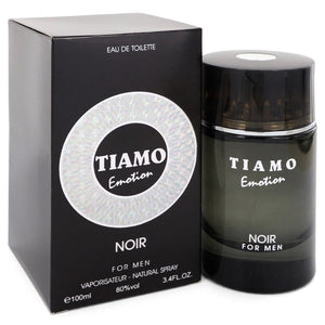 Tiamo Emotion Noir by Parfum Blaze Eau De Toilette Spray 3.4 oz for Men