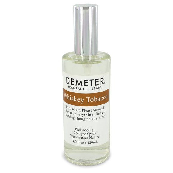 Demeter Whiskey Tobacco by Demeter Cologne Spray (unboxed) 4 oz  for Men