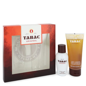 TABAC by Maurer & Wirtz Gift Set -- 1.7 oz After Shave Lotion + 3.4 oz Shower Gel for Men