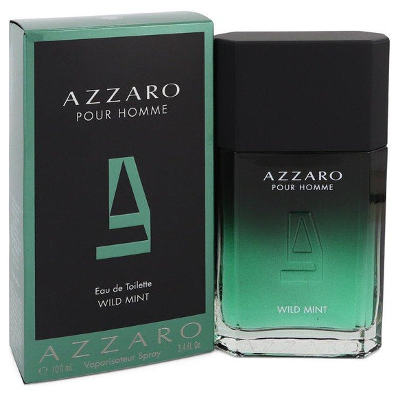 Azzaro Wild Mint by Azzaro Eau De Toilette Spray 3.4 oz for Men