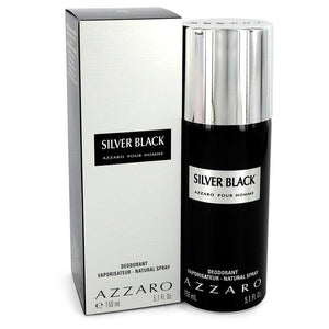 Silver Black by Azzaro Deodorant Spray 5.1 oz  for Men - ParaFragrance