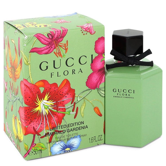 Flora Emerald Gardenia by Gucci Eau De Toilette Spray (Limited Edition Packaging) 1.6 oz for Women