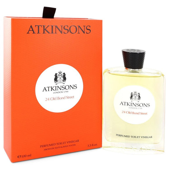 24 Old Bond Street by Atkinsons Perfumed Toilet Vinegar 3.3 oz for Men