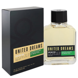 United Dreams Dream Big by Benetton Eau De Toilette Spray 6.8 oz  for Men