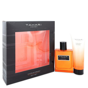 Tahari Citrus Fresh by Tahari Gift Set -- 3.4 oz Eau De Toilette Spray + 3.4 oz Shower Gel for Men
