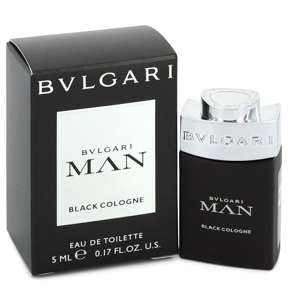 Bvlgari Man Black Cologne by Bvlgari Mini EDT .17 oz for Men