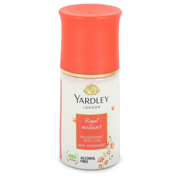 Yardley Royal Bouquet by Yardley London Deodorant Roll-On Alcohol Free 1.7 oz for Women