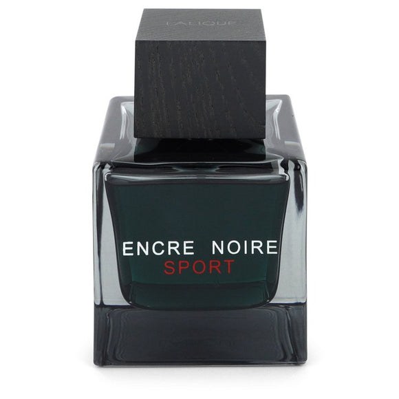 Encre Noire Sport by Lalique Eau De Toilette Spray (unboxed) 3.3 oz for Men
