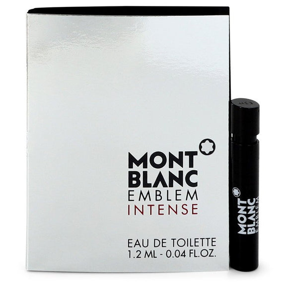 Montblanc Emblem Intense by Mont Blanc Vial (sample) .04 oz for Men