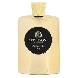 Oud Save The King by Atkinsons Eau De Parfum Spray (unboxed) 3.3 oz for Men