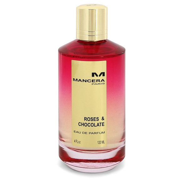 Mancera Roses & Chocolate by Mancera Eau De Parfum Spray (Unisex Unboxed) 4 oz for Women