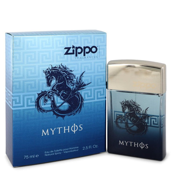 Zippo Mythos by Zippo Eau De Toilette Spray 2.5 oz for Men