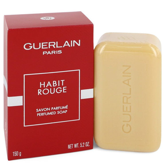 HABIT ROUGE by Guerlain Perfumed Soap 5.2 oz for Men