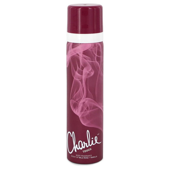 Charlie Touch by Revlon Body Spray 2.5 oz for Women