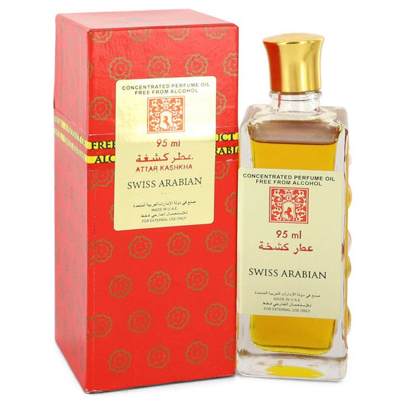 Attar Kashkha by Swiss Arabian Concentrated Perfume Oil Free From Alcohol (Unisex) 3.2 oz for Women