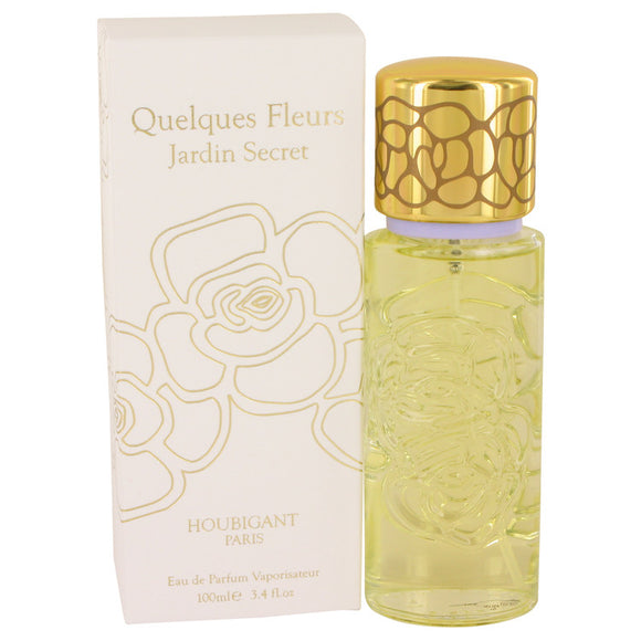 Quelques Fleurs Jardin Secret by Houbigant Eau De Parfum Spray (Tester) 3.4 oz for Women