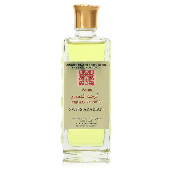 Ferhat El Nisa by Swiss Arabian Concentrated Perfume Oil Free From Alcohol (Unisex Unboxed) 3.2 oz for Women