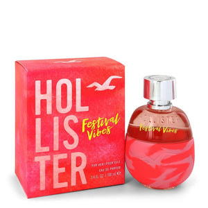 Hollister Festival Vibes by Hollister Eau De Parfum Spray 3.4 oz for Women