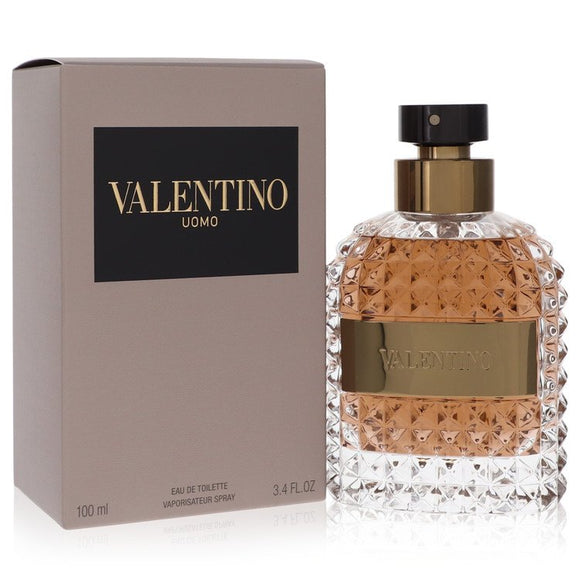 Valentino Uomo by Valentino Eau De Toilette Spray (unboxed) 3.4 oz for Men