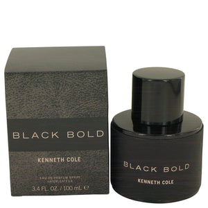 Kenneth Cole Black Bold by Kenneth Cole Eau De Parfum Spray (unboxed) 3.4 oz for Men