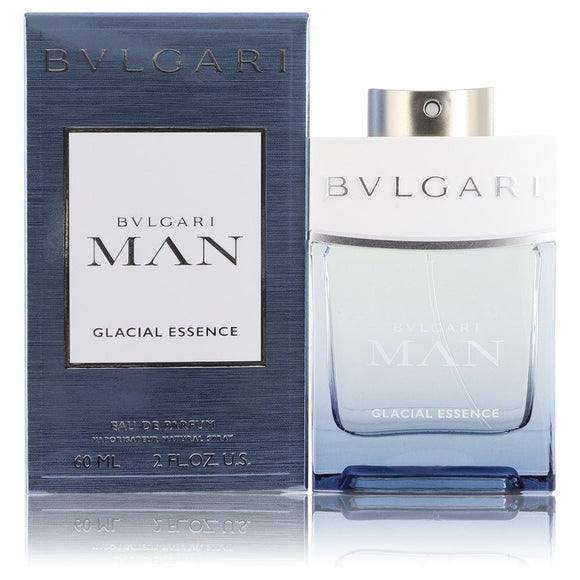 Bvlgari Man Glacial Essence by Bvlgari Eau De Parfum Spray 2 oz for Men