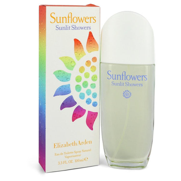 Sunflowers Sunlit Showers by Elizabeth Arden Eau De Toilette Spray (unboxed) 3.3 oz for Women