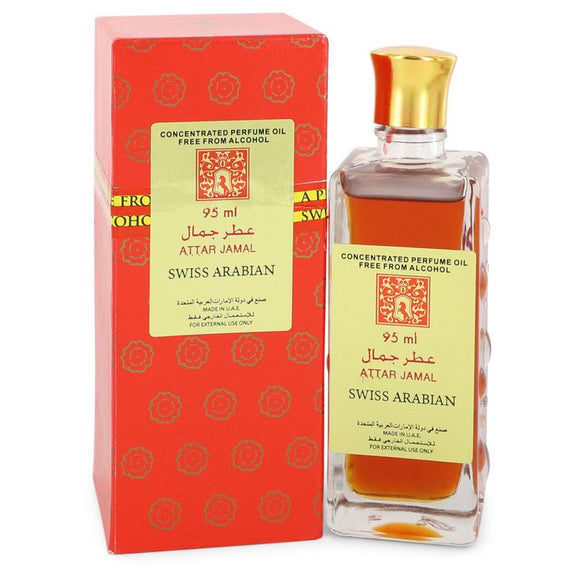 Attar Jamal by Swiss Arabian Concentrated Perfume Oil Free From Alcohol (Unisex unboxed) 3.2 oz for Women