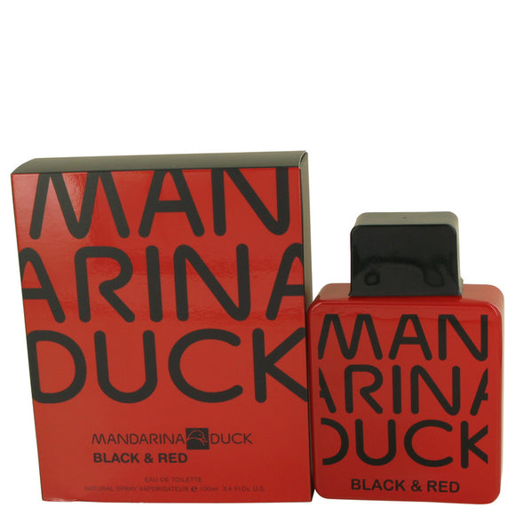 Mandarina Duck Black & Red by Mandarina Duck Eau De Toilette Spray (unboxed) 3.4 oz for Men