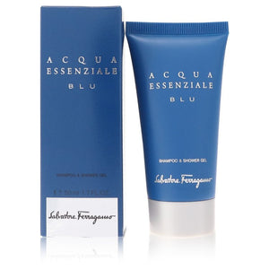 Acqua Essenziale Blu by Salvatore Ferragamo Shower Gel 1.7 oz for Men