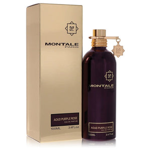 Montale Aoud Purple Rose by Montale Eau De Parfum Spray (Unisex unboxed) 3.4 oz for Women