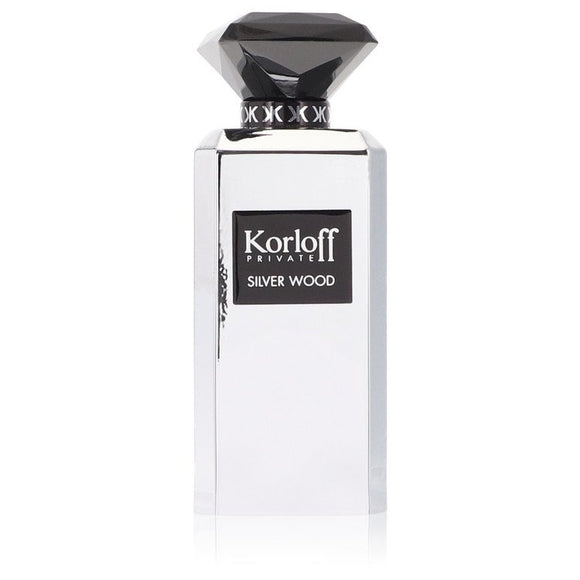 Korloff Silver Wood by Korloff Eau De Parfum Spray (unboxed) 3 oz for Men