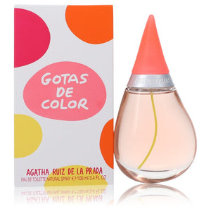 Agatha Ruiz De La Prada Gotas de Color by Agatha Ruiz De La Prada Eau De Toilette Spray 3.4 oz for Women