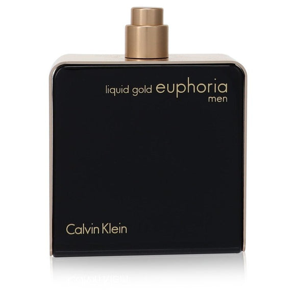 Euphoria Liquid Gold by Calvin Klein Eau De Parfum Spray (Tester) 3.4 oz for Men