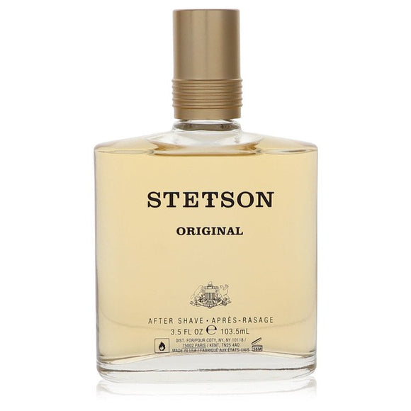 STETSON by Coty After Shave (yellow color unboxed) 3.5 oz for Men