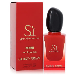 Armani Si Passione Intense by Giorgio Armani Eau De Parfum Spray 1 oz for Women