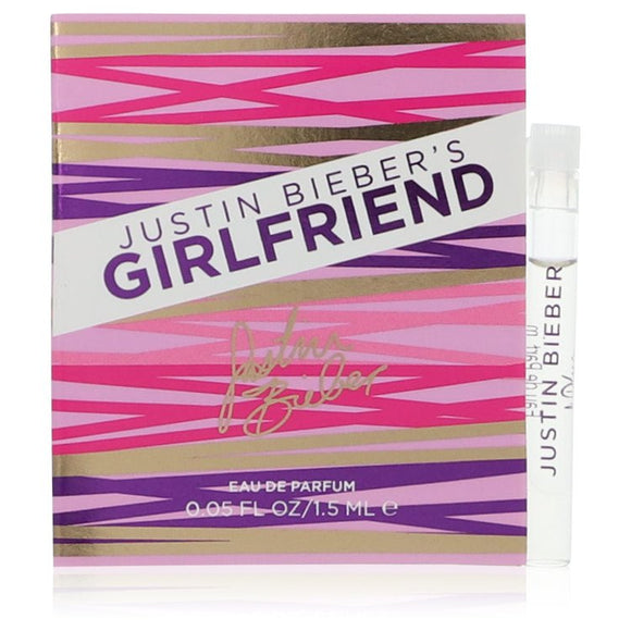 Girlfriend by Justin Bieber Vial (sample) .05 oz for Women