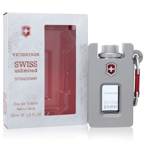 Swiss Unlimited Snowpower by Swiss Army Eau De Toilette Spray (unboxed) 1 oz for Men