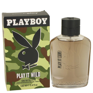 Playboy Play It Wild by Playboy Eau De Toilette Spray (unboxed) 3.4 oz for Men