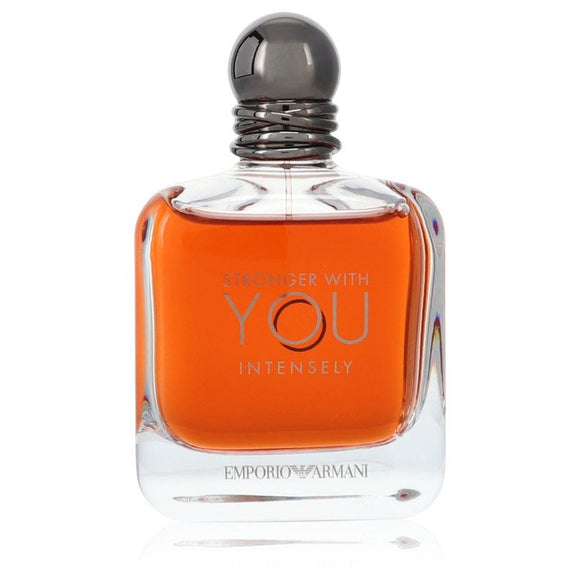 Stronger With You Intensely by Giorgio Armani Eau De Parfum Spray (unboxed) 3.4 oz for Men