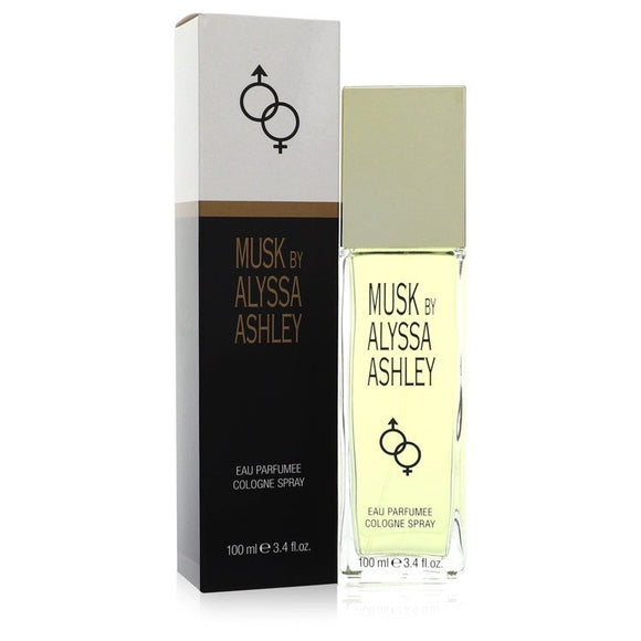 Alyssa Ashley Musk by Houbigant Eau Parfumee Cologne Spray 3.4 oz for Women