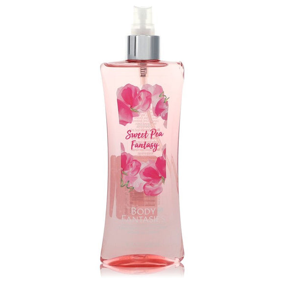 Body Fantasies Signature Pink Sweet Pea Fantasy by Parfums De Coeur Body Spray (Tester) 8 oz for Women